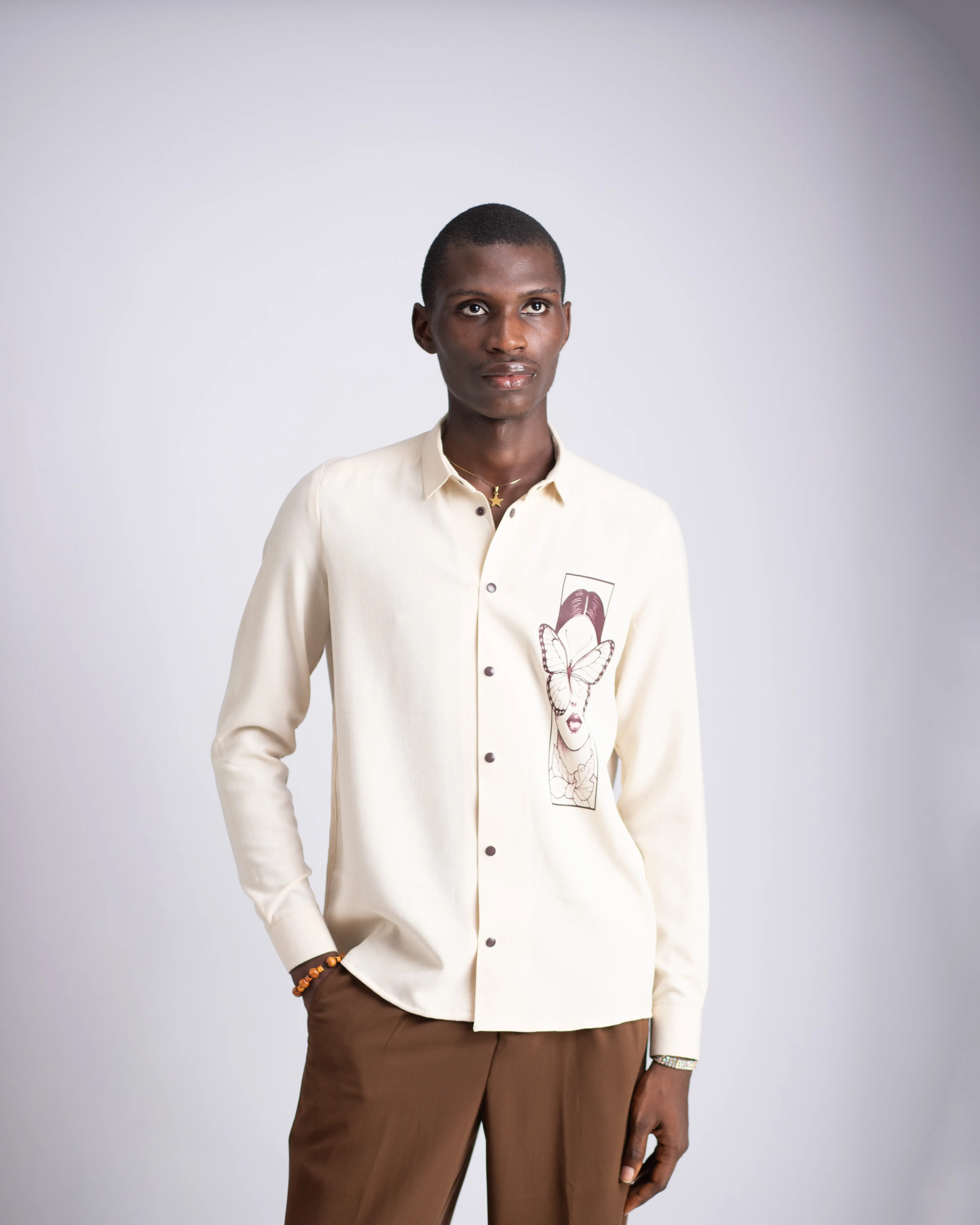 Textured Africa look 0949