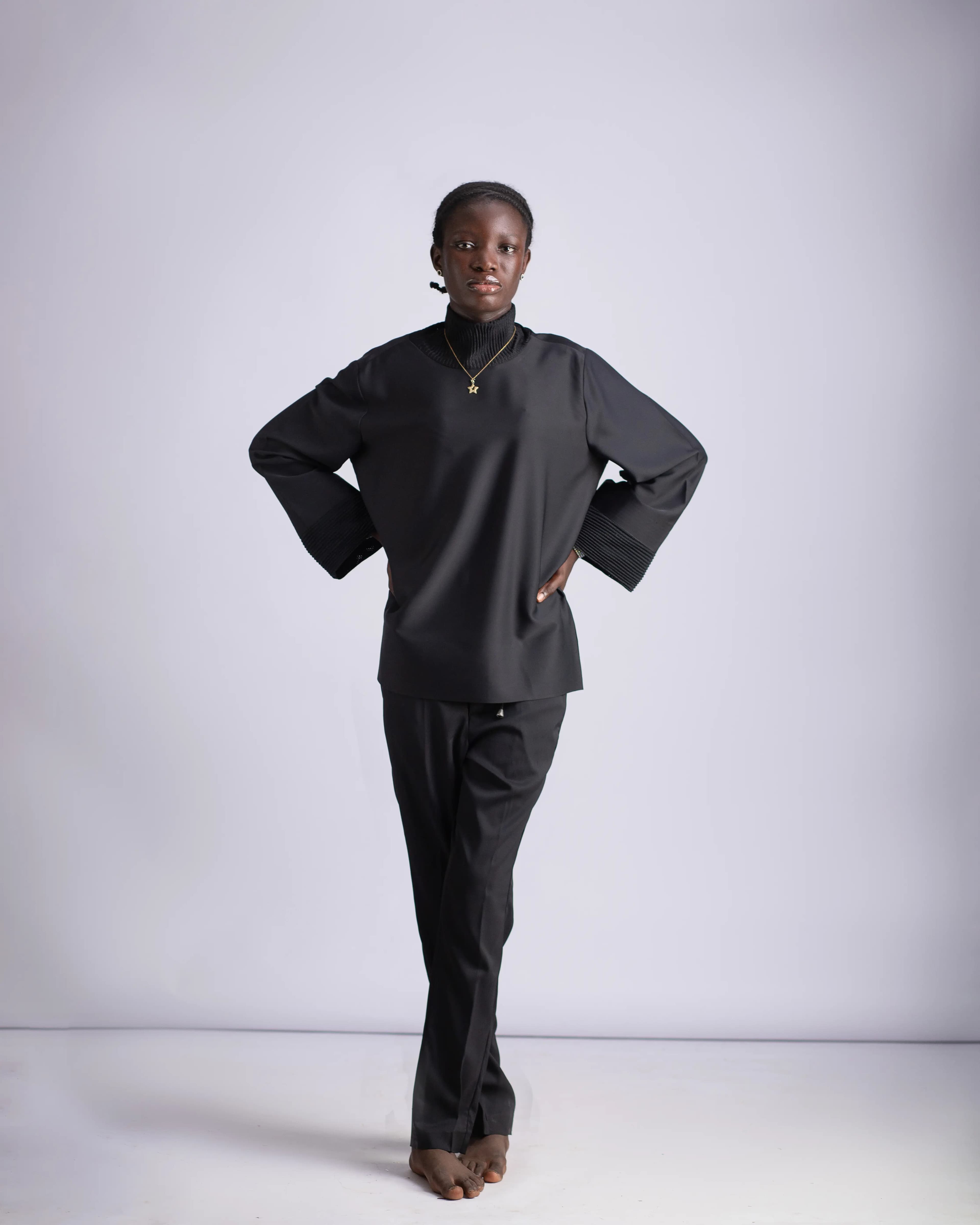 Textured Africa look 1074
