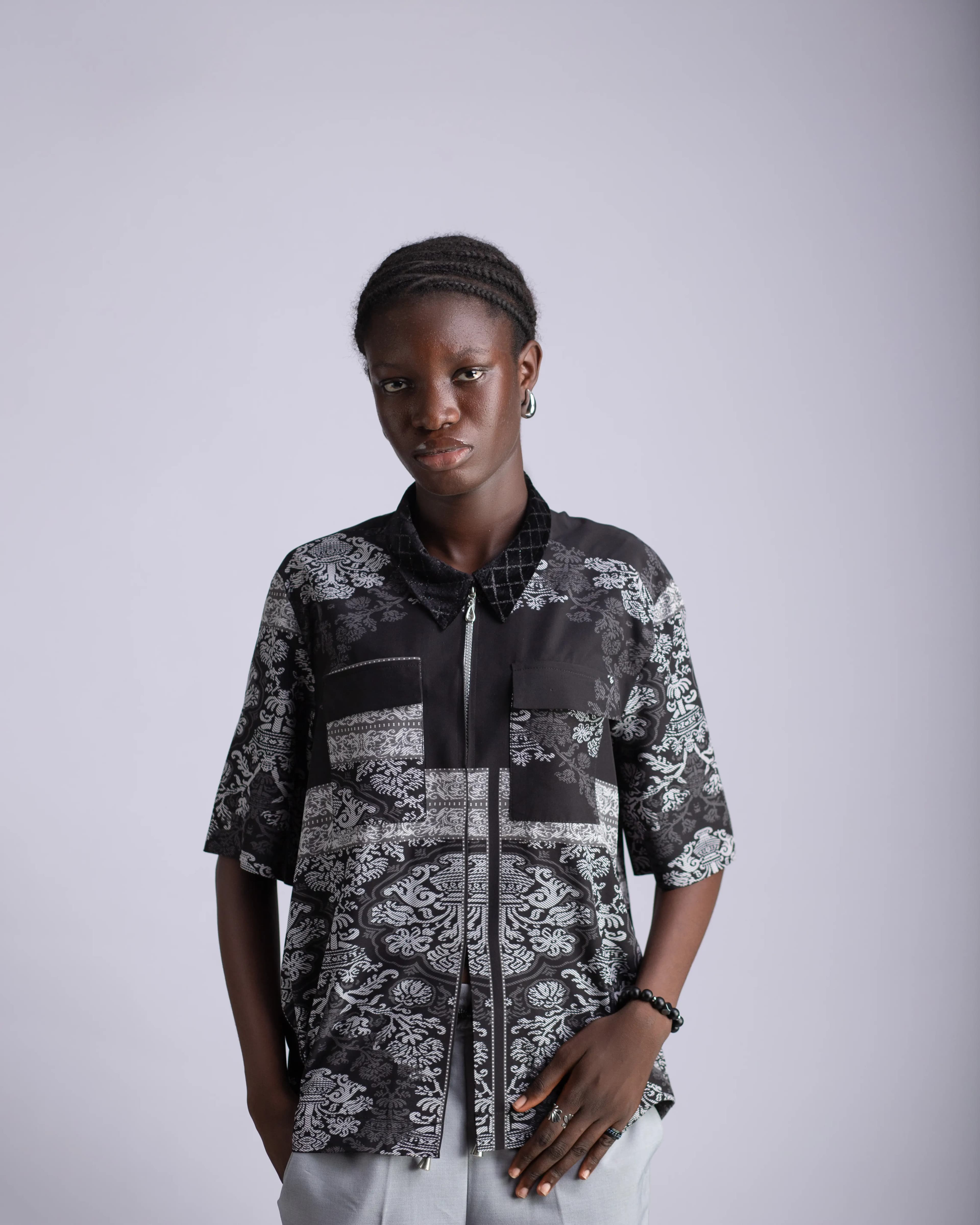 Textured Africa look 1184