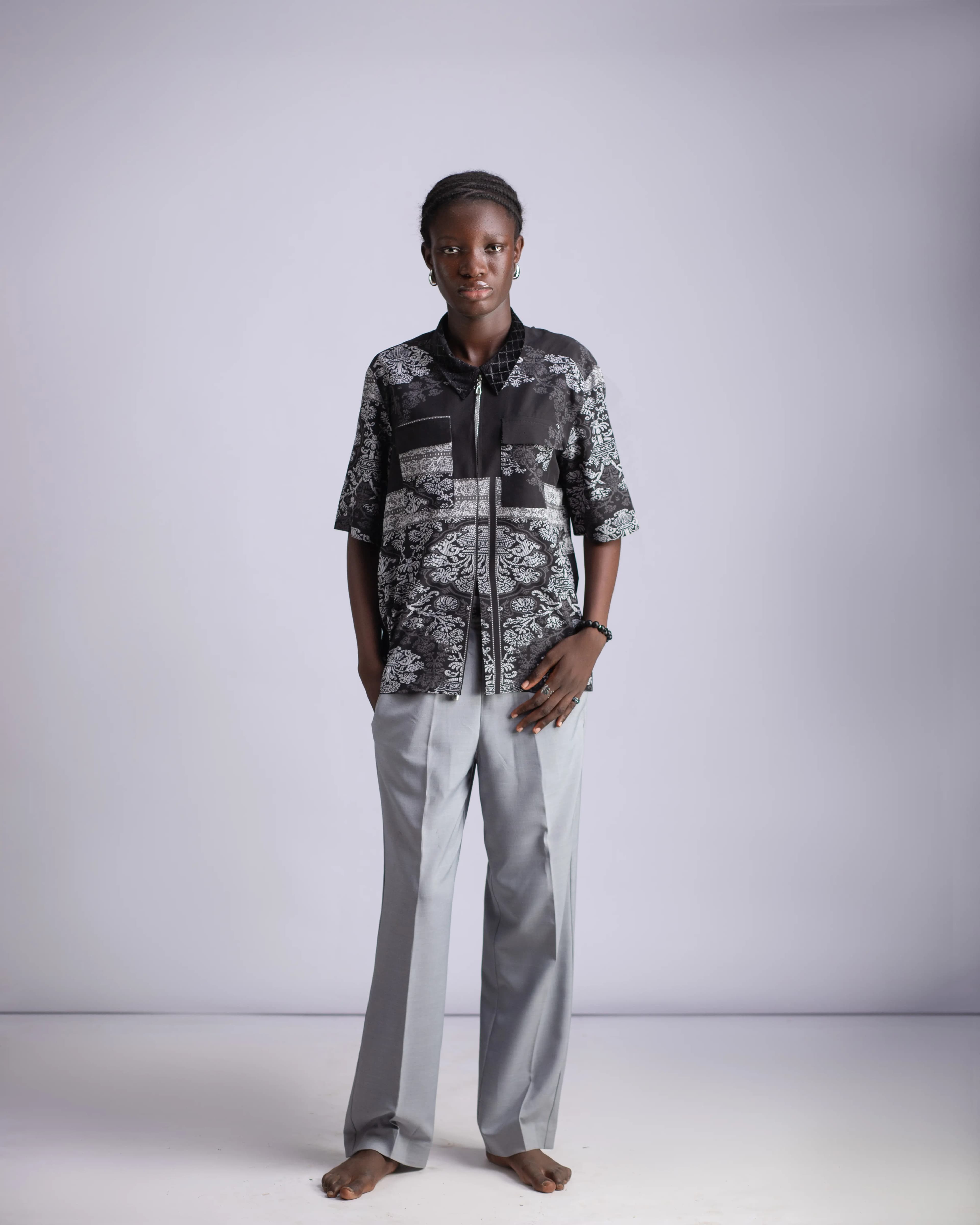 Textured Africa look 1187