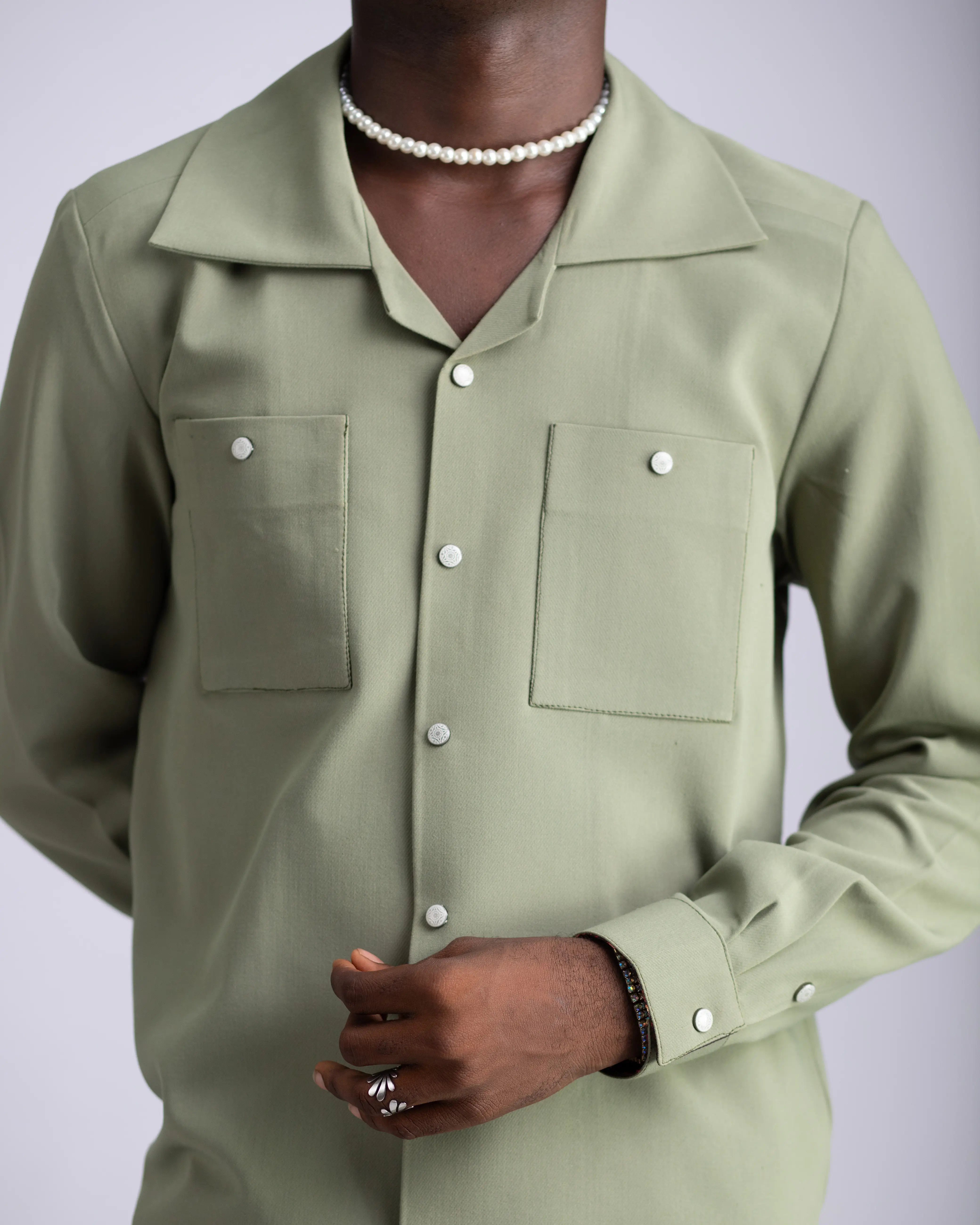 Textured Africa look 1212