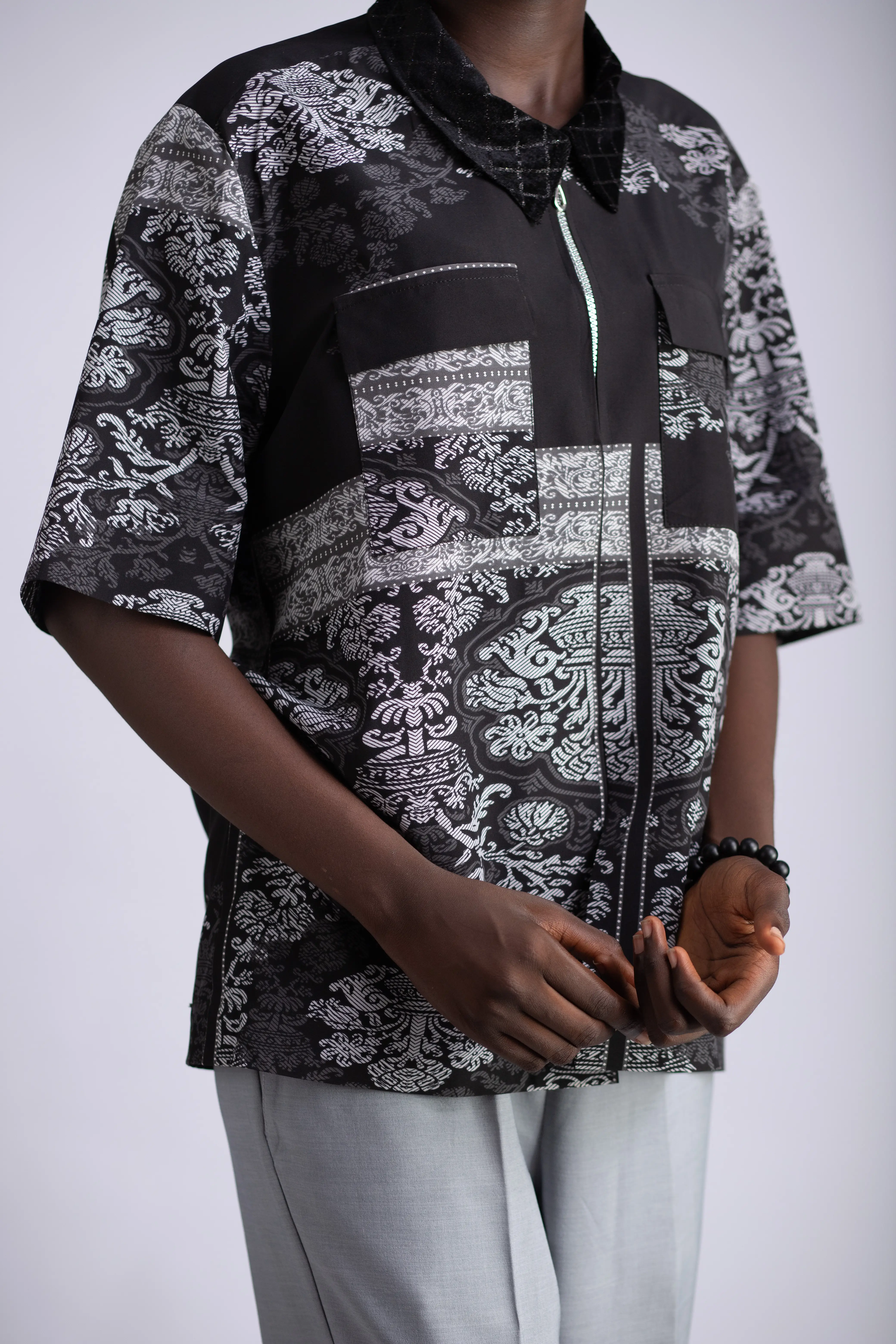 Textured Africa look 1227